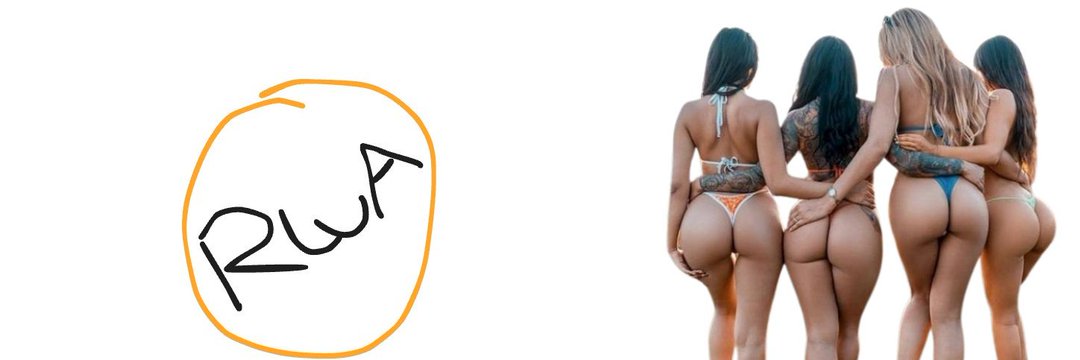 Real World Asses — the $RWA brand banner